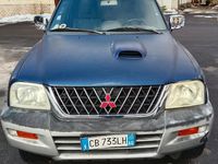Usata Mitsubishi L200 116 CV (85 kW) 2002 Blu Pick-up