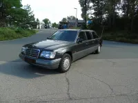 Usata Mercedes 260 160 CV (117 kW) 1991 Nero Berlina