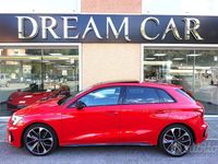 Begagnad Audi A3 S-Line 190 HK (139 kW) 2023 Röd Sedan