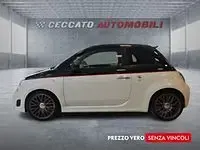 Usata Abarth 595C Turismo 159 CV (116 kW) 2015 Bianco Cabrio