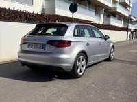 Usata Audi A3 Attraction 110 CV (80 kW) 2016 Argento Berlina