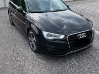 Usata Audi A3 S-Line 116 CV (85 kW) 2017 Nero Berlina