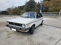 Usata VW Golf Cabriolet 50 CV (36 kW) 1982 Bianco Cabrio