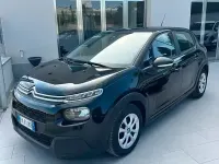 Usata Citroën C3 Shine 99 CV (72 kW) 2017 Nero Berlina