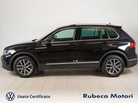 Usata VW Tiguan Life 131 CV (96 kW) 2021 Nero SUV