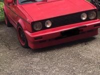 Usata VW Golf Cabriolet 73 CV (53 kW) 1992 Rosso Cabrio