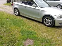 Usata BMW 118 Cabriolet 143 CV (105 kW) 2009 Grigio Cabrio