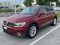 Usata VW Tiguan Executive 150 CV (110 kW) 2017 Rosso SUV