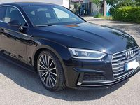 Usata Audi A5 Sportback S-Line 190 CV (139 kW) 2018 Nero Utilitaria