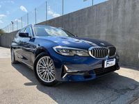 Usata BMW 320e Luxury Line 190 CV (139 kW) 2021 Blu Station wagon