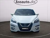 Usata Nissan Micra Acenta 92 CV (67 kW) 2018 Bianco pastello Utilitaria