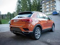 Usata VW T-Roc Style 150 CV (110 kW) 2018 Arancione SUV