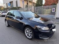 Usata VW Golf VII Highline 125 CV (91 kW) 2016 Nero Berlina