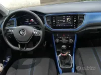 Usata VW T-Roc 150 CV (110 kW) 2019 Blu SUV