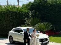 Usata Maserati Levante GranLusso 250 CV (183 kW) 2017 Bianco pastello SUV