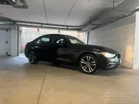 Usata BMW 318 Advantage 150 CV (110 kW) 2016 Nero Berlina