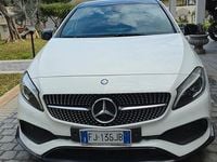 Usata Mercedes A180 Premium 109 CV (80 kW) 2017 Bianco Utilitaria