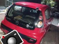 Usata Citroën C1 68 CV (50 kW) 2009 Rosso Utilitaria