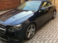 Usata Mercedes E220 Premium Plus 194 CV (142 kW) 2019 Blu/azzurro Cabrio