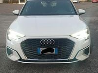 Usata Audi A3 S-Line 110 CV (80 kW) 2022 Bianco Berlina