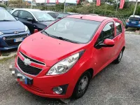 Usata Chevrolet Spark 68 CV (50 kW) 2011 Rosso Utilitaria