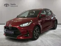 Usata Toyota Yaris Trend 91 CV (66 kW) 2021 Rosso Utilitaria