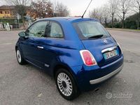 Usata Fiat 500 69 CV (50 kW) 2009 Blu Cabrio