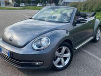 Usata VW Beetle Cabriolet Sportline 150 CV (110 kW) 2016 Grigio Cabrio