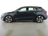 Usata Audi A3 Advanced 150 CV (110 kW) 2020 Grigio manhattan metallizzato Berlina