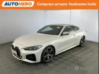Usata BMW 420 Coupé M Sport 190 CV (139 kW) 2021 Bianco Coupé