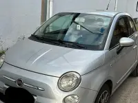 Usata Fiat 500 100 CV (73 kW) 2009 Grigio Cabrio