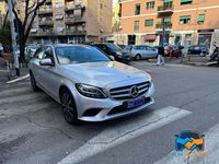 Usata Mercedes C220 Premium 194 CV (142 kW) 2021 Argento Station wagon
