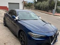Usata Alfa Romeo Giulia Super 180 CV (132 kW) 2018 Blu Berlina