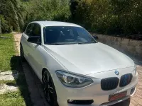 Usata BMW 120 Sport Line 184 CV (135 kW) 2014 Bianco Utilitaria
