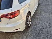 Usata Audi A3 110 CV (80 kW) 2018 Bianco Berlina