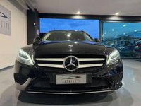 Usata Mercedes C180 Business 122 CV (89 kW) 2018 Nero Station wagon