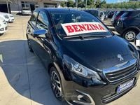 Usata Peugeot 108 Allure 69 CV (50 kW) 2015 Nero Berlina