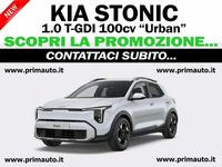 Nuova Kia Stonic Urban 101 CV (74 kW) 2025 Signal red SUV