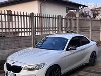 Usata BMW 220 M Sport 184 CV (135 kW) 2015 Bianco Coupé