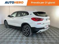 Usata BMW X2 Advantage 150 CV (110 kW) 2018 Bianco SUV