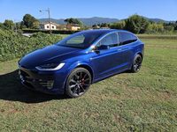 Usata Tesla Model X Performance 580 kW (789 CV) 2019 Blu SUV
