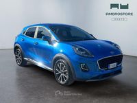 Usata Ford Puma Titanium S 125 CV (91 kW) 2022 Desert island blue SUV