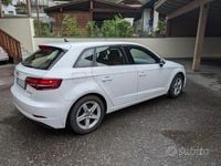 Usata Audi A3 Ambiente 150 CV (110 kW) 2018 Bianco Berlina