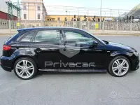 Usata Audi A3 Sport 150 CV (110 kW) 2017 Nero Utilitaria