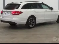 Usata Mercedes C220 170 CV (125 kW) 2016 Bianco Station wagon