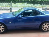 Usata Mercedes SLK200 136 CV (100 kW) 1999 Blu/azzurro Cabrio