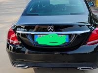 Usata Mercedes C220 170 CV (125 kW) 2018 Nero Berlina