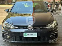 Usata VW Golf VII Sport 150 CV (110 kW) 2019 Nero Utilitaria