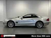 Usata Mercedes SL350 245 CV (180 kW) 2005 Argento Cabrio