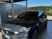 Usata Seat Leon FR 131 CV (96 kW) 2021 Grigio Berlina